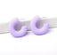 Candongas chunky de colores
