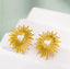 Mini aretes de corazon