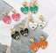 Aretes de corazon y ojo