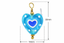 DIJE CORAZON AZUL