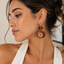Aretes Sol Tribal
