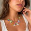 Collar Charm Rainbow