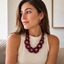 Collar Maxi Vino