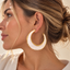 Aretes Luna Nacarada