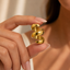 Anillo Dorado Doble