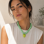 Collar Corazón Menta