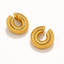 Earcuffs chunky texturizados  (EL PRECIO ES POR UNIDAD)