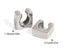 Earcuff cuadrado (unidad)