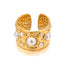 Anillo de perlitas