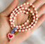 COLLAR DE PEPITAS Y CORAZON
