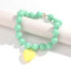 Collar Corazón Menta
