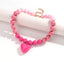 Corazón Bubble Rosa