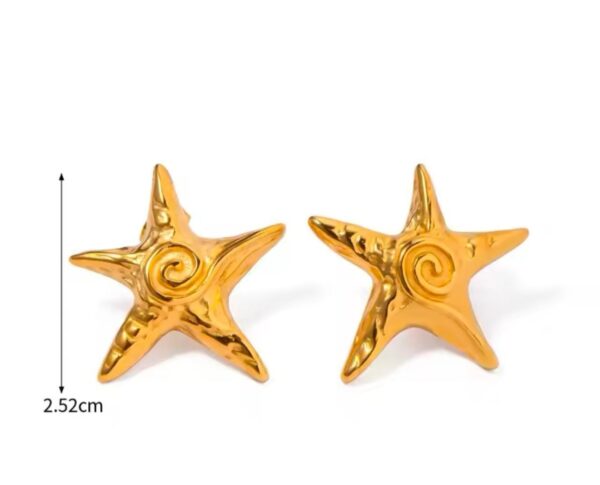 Aretes de estrella pequeños - Image 2