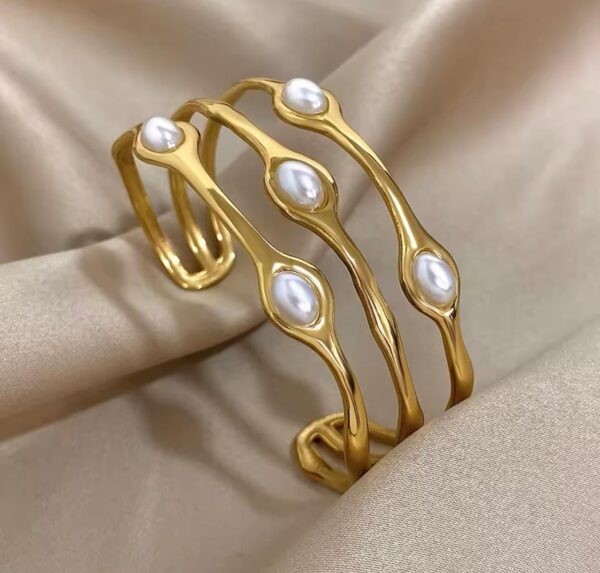Brazalete con perlas - Image 2