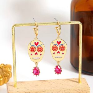 Aretes de catrina