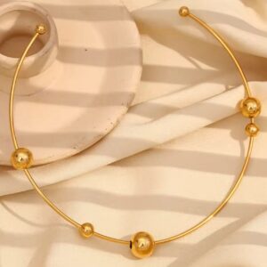 Gargantilla de bolitas (NO AJUSTABLE)